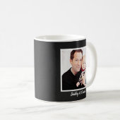 私の最初の父の日のシャルボード写真 コーヒーマグカップ (正面右)