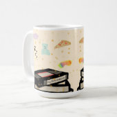 私の最初の睡眠者 – ドリームコアVHSノスタルジア コーヒーマグカップ (正面左)