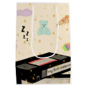 私の最初の睡眠者 – ドリームコアVHSノスタルジア ミディアムペーパーバッグ (裏面)