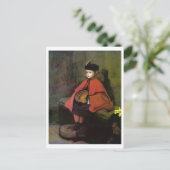 私の最初の説教、ジョン・エベレット・ミラリス ポストカード (スタンド正面)