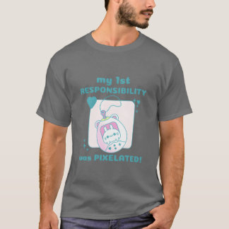 私の最初の責任は毛刈りウサギゲーマーfu tシャツ