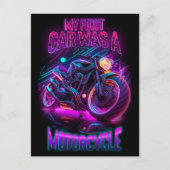 私の最初の車はバイクだった |サイクリオン ポストカード (正面)