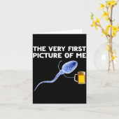 私の最初の面白い写真。精子を持った蜂 カード (黄色い花)