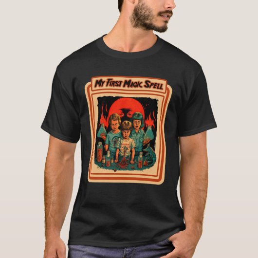 私の最初の魔法魔法の恐怖いくつかのスタイル Tシャツ (正面)