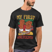私の最初の12月 – 壊れたチェーン最初のグラフィック Tシャツ (正面)