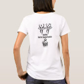 私の最初の5k女性の技術T Tシャツ (裏面)