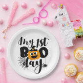 私の最初のBOO日 ペーパープレート (パーティー)