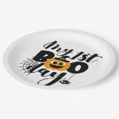 私の最初のBOO日 ペーパープレート (アングル)