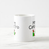 私の最初キャンプ旅行キャンプします コーヒーマグカップ (中央)