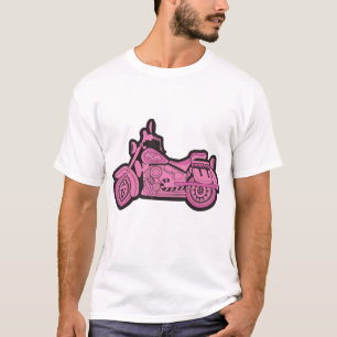 私の最初ピンクのオートバイ Tシャツ