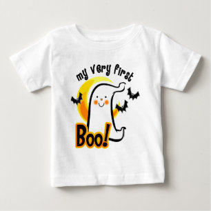 私の最初ブーイング ベビーTシャツ