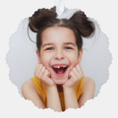 私の最初失ったの歯の妖精ピンク オーナメントカード (裏面)