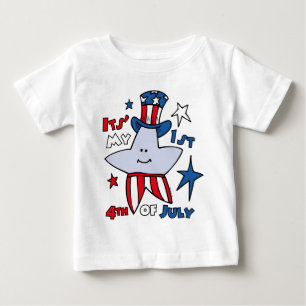 私の最初第4星 ベビーTシャツ