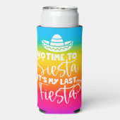 私の最後のフィエスタ ブライド ブランチェット パーティー オーダーメイド スリム缶クーラー (Seltzer裏面)