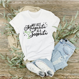 私の最後のマルガリータ 花嫁 バチェロレッテパーティー グループ トライブレンドTシャツ