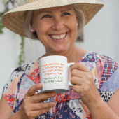 私の最後のユーモアもしのように毎日を生おもしろいきる ツートーンマグカップ