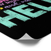 私の最後の放射線は今日の認識度癌 ポスター (角)