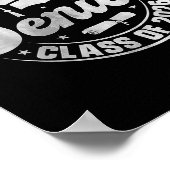 私の最後の最初の日シニアクラス2026の2026 T ポスター (角)