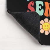 私の最後の最初の日シニア2024新学期クラス マウスパッド (コーナー)