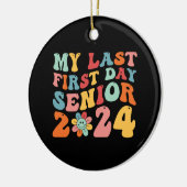 私の最後の最初の日シニア2024 セラミックオーナメント (左)