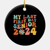 私の最後の最初の日シニア2024 セラミックオーナメント (裏面)