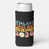 私の最後の最初の日 2024年卒業生クラス スリム缶クーラー (Seltzer正面)