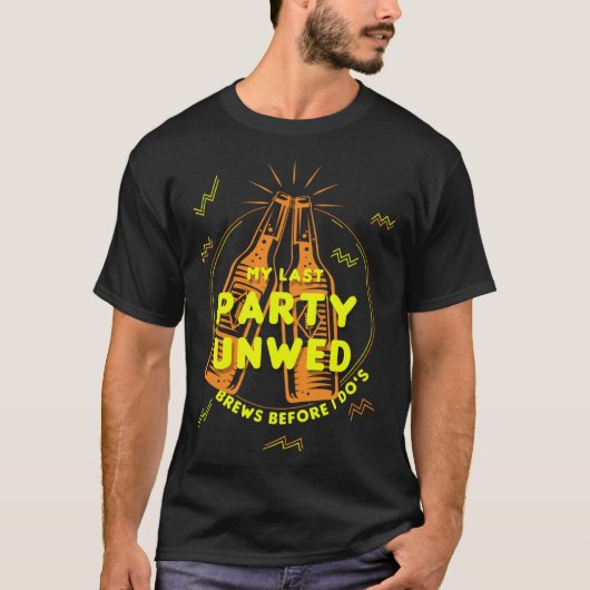 私の最後の独身パーティー Tシャツ (正面)