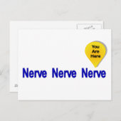 私の最後の神経に ポストカード (正面/裏面)