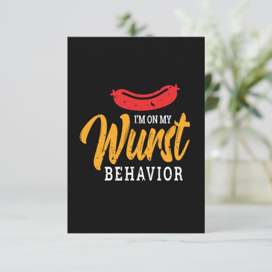 私の最悪の行動 オクトーバーフェスト カード (スタンド正面)