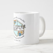 私の最愛の人は最も美しい – ソロモンの歌 ジャンボコーヒーマグカップ (正面右)