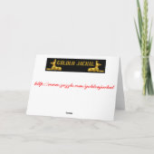 私の最愛の夫のハッピーバースデーのキスの唇愛 カード (裏面)