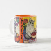 私の最愛猫-コーヒー・マグ ツートーンマグカップ (正面左)