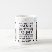 私の最高のゼリーの写真に友達のピーナッツバター コーヒーマグカップ (中央)