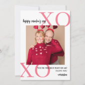 私の最高の一部XOXOロマンチックな写真のバレンタインデー シーズンカード (正面)