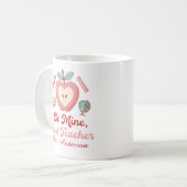 私の最高の先生になって コーヒーマグカップ (正面左)