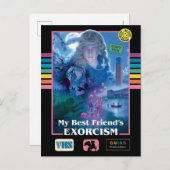 私の最高の友人の祓魔師のヴィンテージVHSカバー ポストカード (正面/裏面)