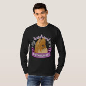 私の最高の友人はポメラニア犬だ Tシャツ (正面フル)
