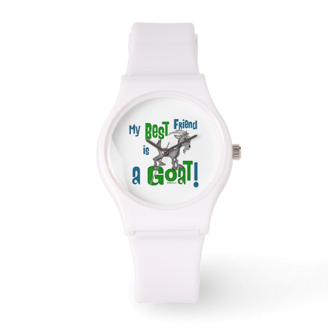 私の最高の友人はヤギだ 腕時計 (正面)