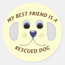 私の最高の友人は救われた犬だ