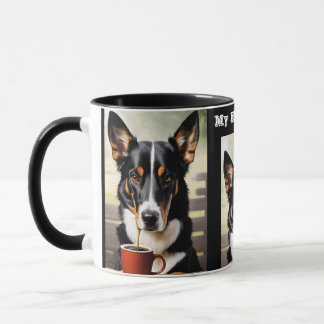 私の最高の友人は私の犬である マグカップ