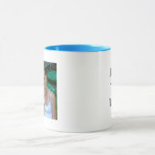 私の最高の友人、妹、写真パーソナライズされた マグカップ (中央)