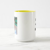 私の最高の友人、妹、写真パーソナライズされた マグカップ (中央)