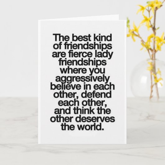 私の最高の友達に誕生日おめでとう カード (黄色い花)