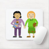 私の最高の友達は マウスパッド (マウス)