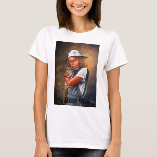 私の最高の友達 Tシャツ