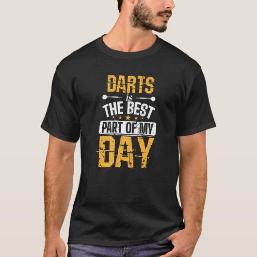 私の最高の日のダーツパーティー Tシャツ (正面)
