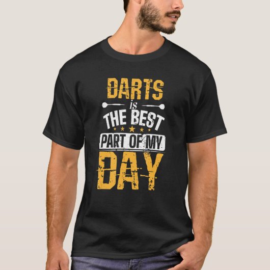私の最高の日のダーツパーティー Tシャツ (正面)