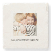 私の最高のBridesmaidの写真を受け取った友人