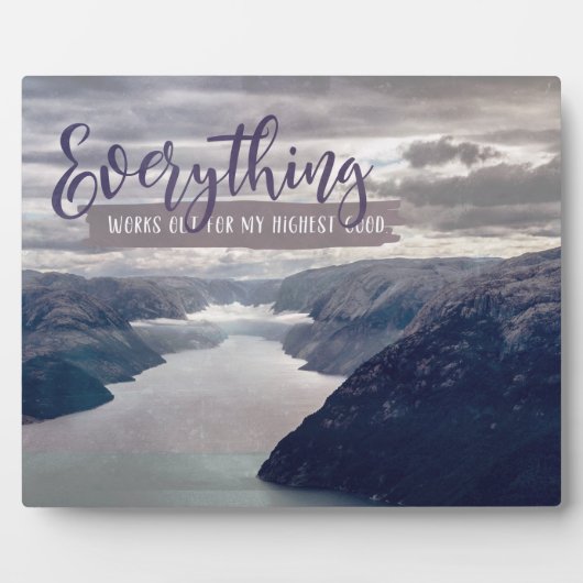 私の最高善 フォトプラーク (正面)