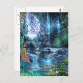 私の月明かりの庭の喜び ポストカード (正面/裏面)